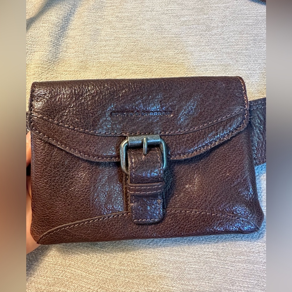 Brown Genuine Leather SPIKES & SPARROW Bag